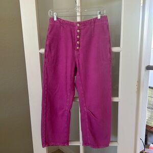 FREE PEOPLE We The Free Osaka Jeans in Ibis Rose